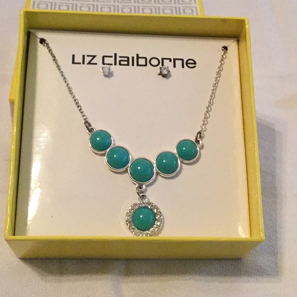 Liz Claiborne Jewelry - 💃NWT Classic Liz Claiborne Necklace / Earrings💃